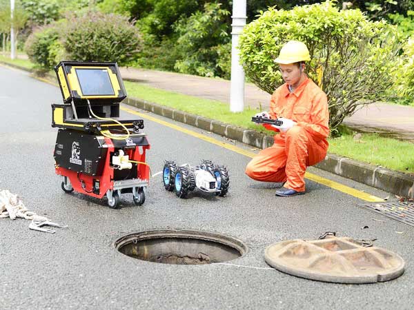 金寨管道机器人检测